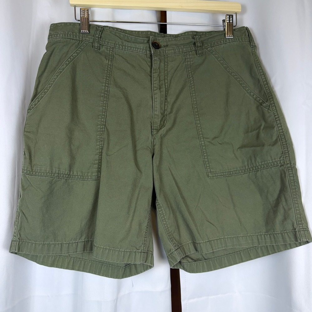 Patagonia Men's Organic Cotton Twill Utility Shorts - 8" Green 34 57280